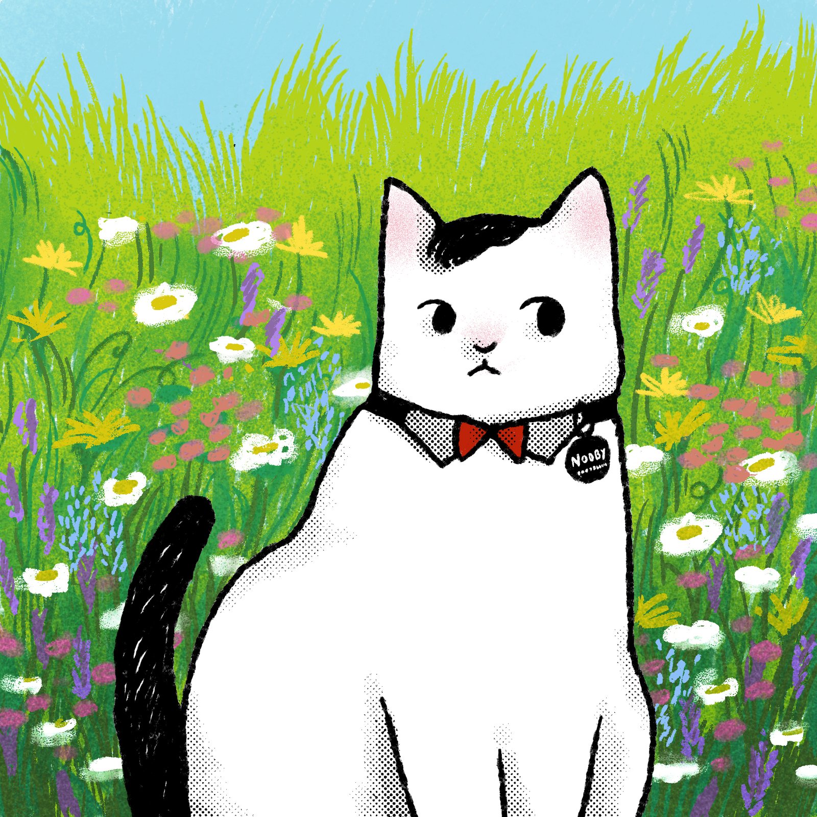 Nooby in the garden 2